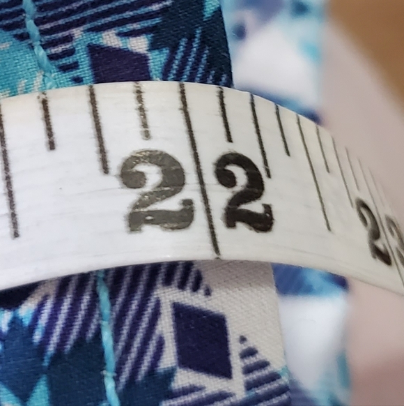 Athleta Blue and White A-Line Skort Size 14 - Picture 10 of 10